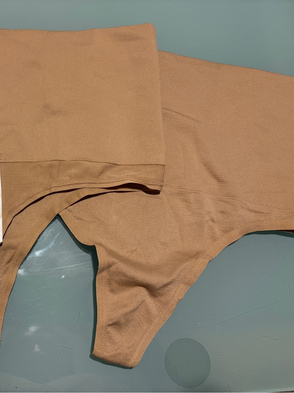 H&M Women's Seamless High-Waist Shapewear Briefs - Tan